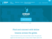 Tablet Screenshot of iowanproject.com